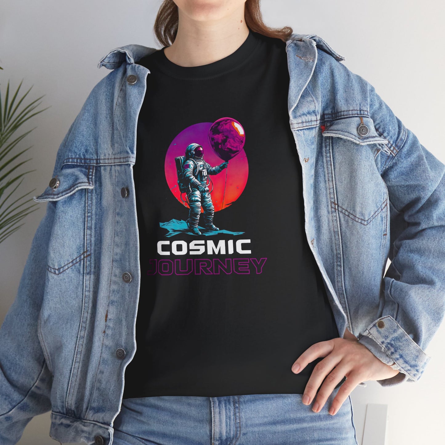 🇪🇺 "Cosmic Journey" Astronaut | Unisex T-Shirt