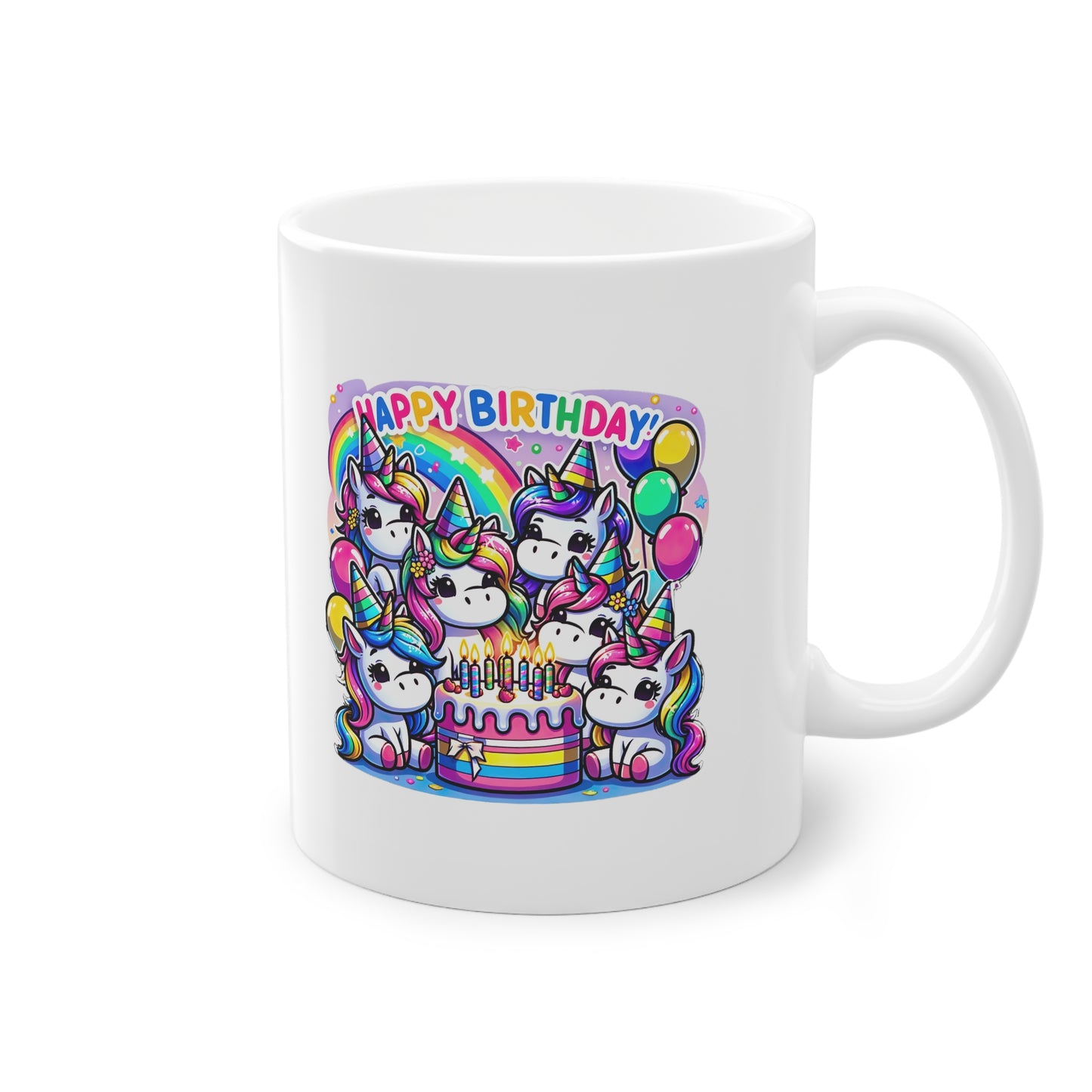🇪🇺 "Unicorn Birthday Party" | Coffee Cup