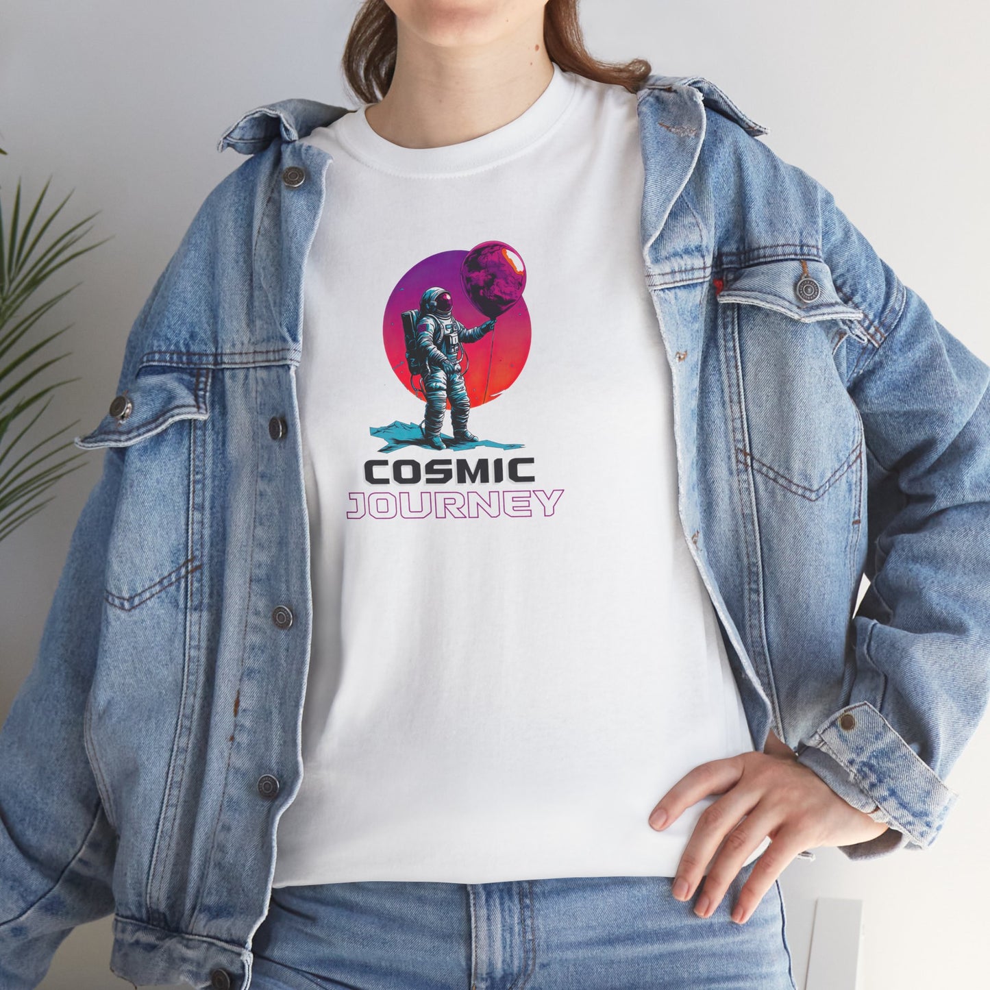 🇪🇺 "Cosmic Journey" Astronaut | Unisex T-Shirt