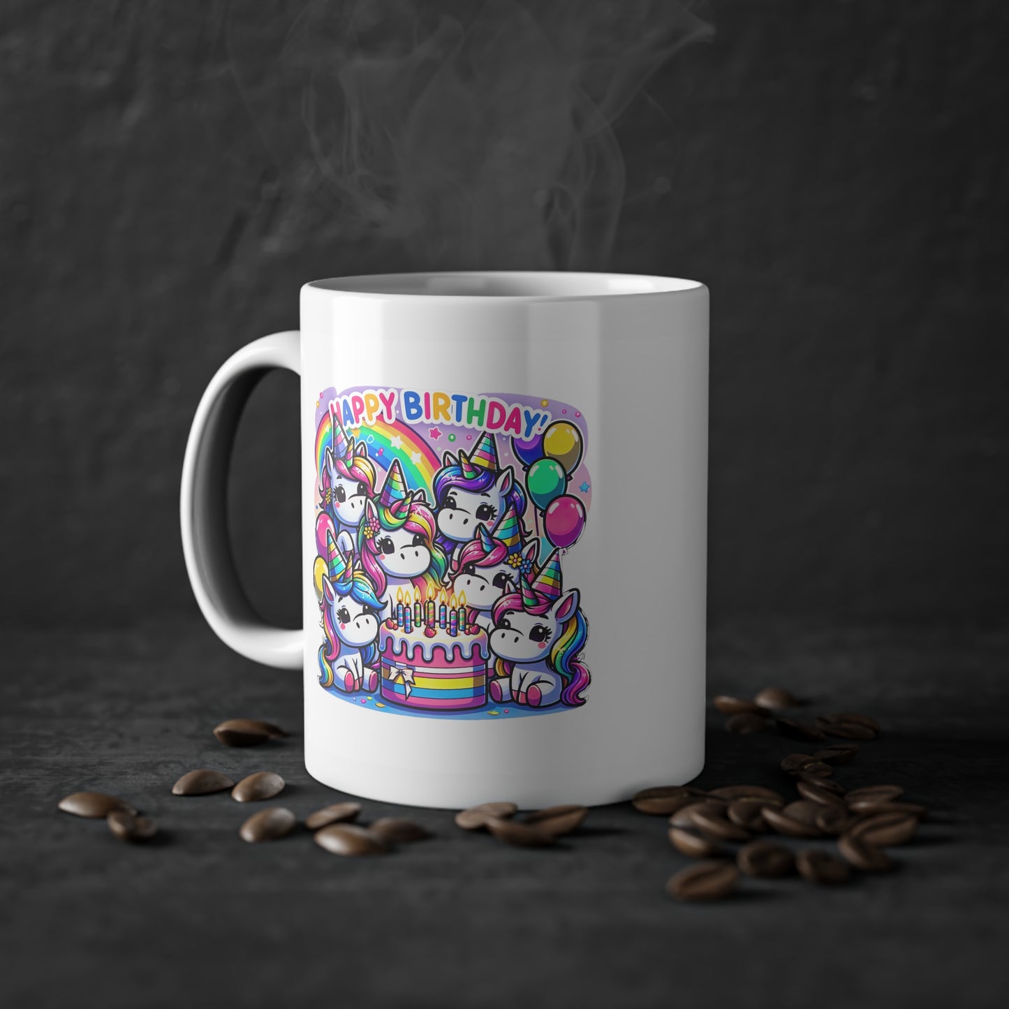 🇪🇺 "Unicorn Birthday Party" | Coffee Cup