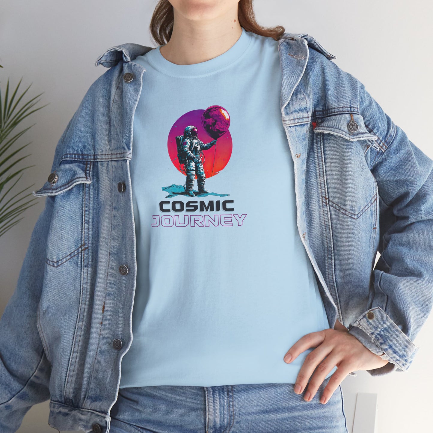 🇪🇺 "Cosmic Journey" Astronaut | Unisex T-Shirt