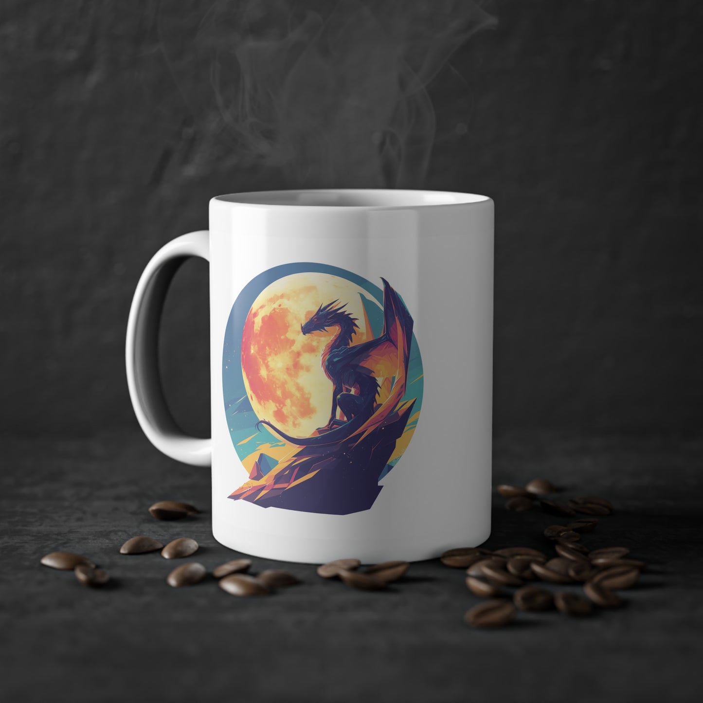 "Eclipse Dragon" | Tasse à café