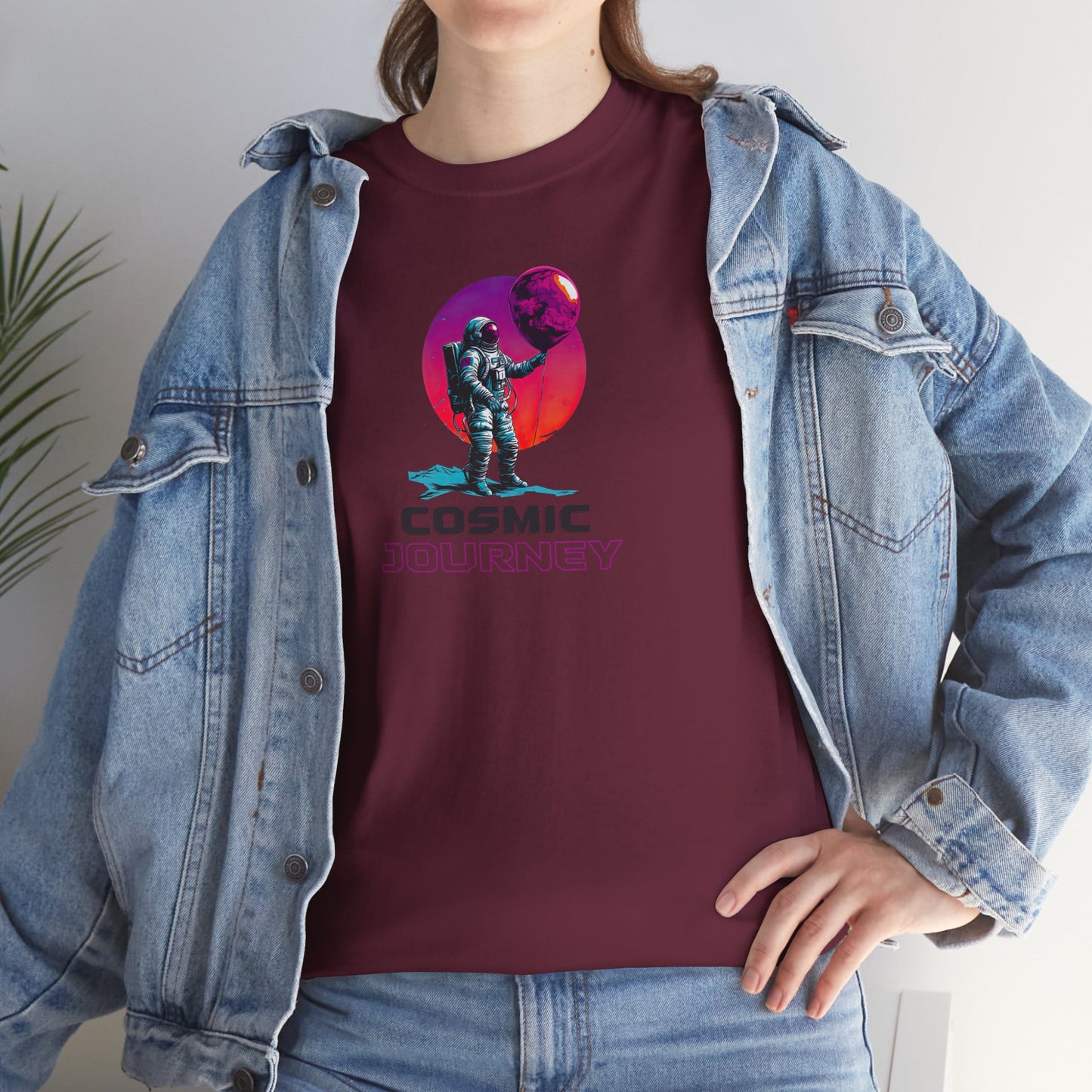 🇪🇺 "Cosmic Journey" Astronaut | Unisex T-Shirt