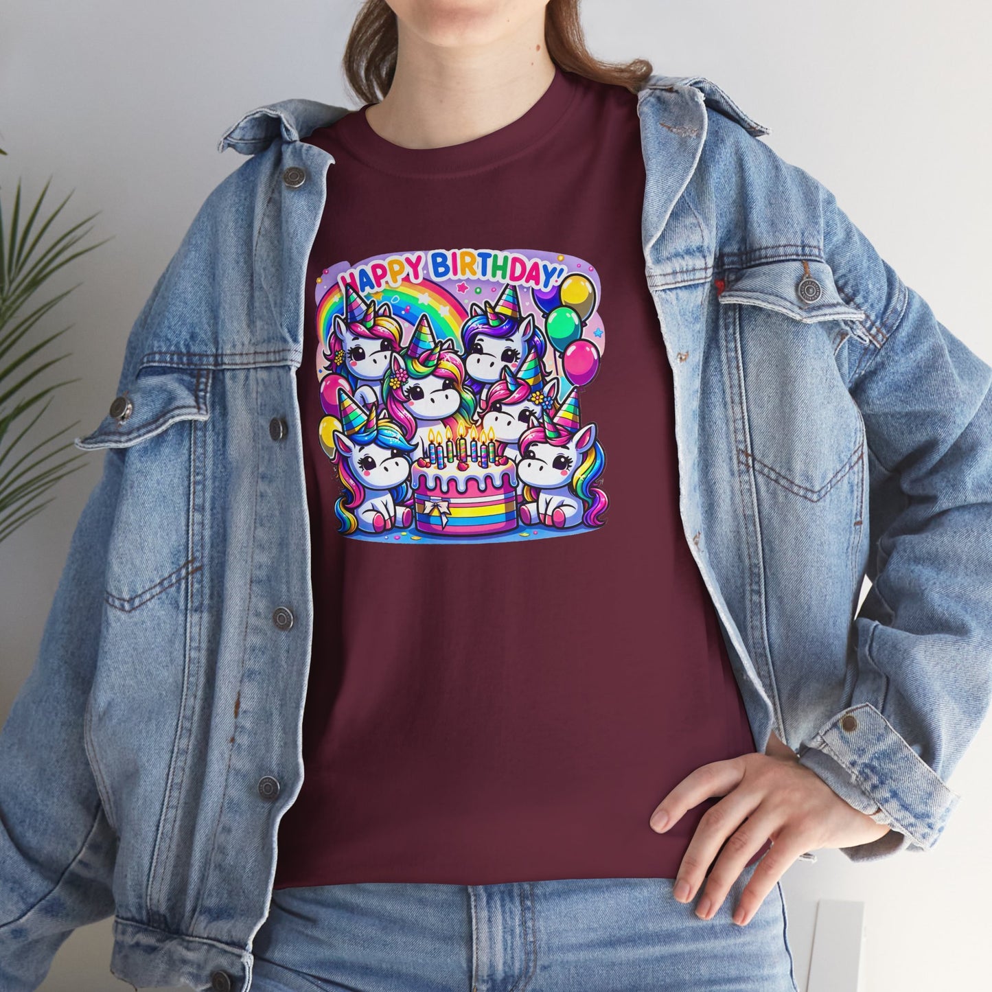 "Unicorn Birthday Party" | T-shirt Unisexe