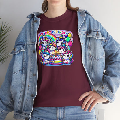 "Unicorn Birthday Party" | T-shirt Unisexe
