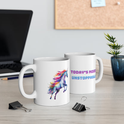 "UNSTOPPABLE" Unicorn | Coffee Mug