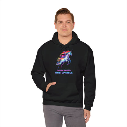 "UNSTOPPABLE" Unicorn | Sweat à capuche Unisexe