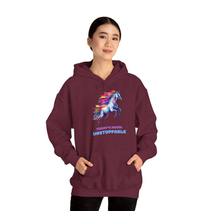 "UNSTOPPABLE" Unicorn | Sweat à capuche Unisexe
