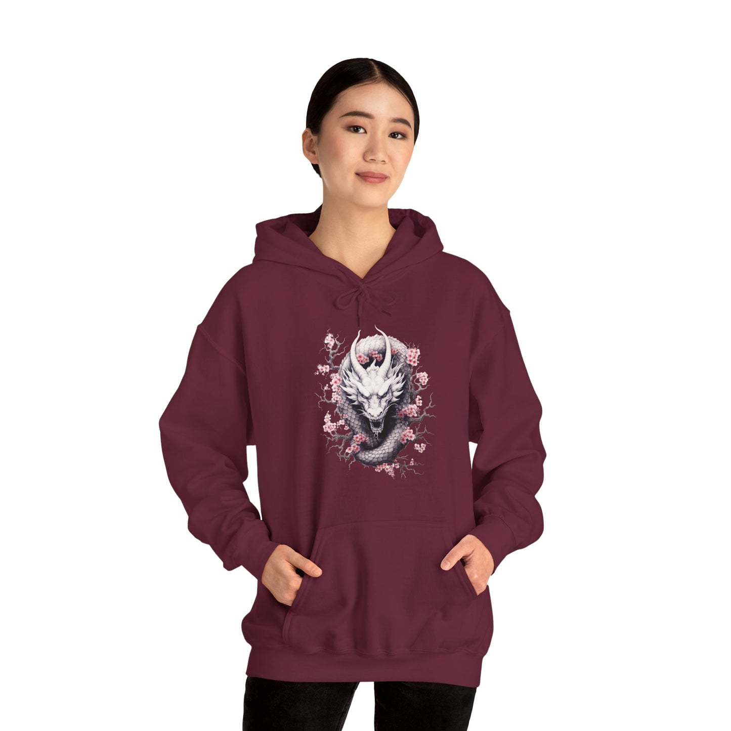 "Sakura Dragon" | Unisex Hoodie