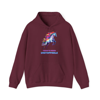 "UNSTOPPABLE" Unicorn | Sweat à capuche Unisexe