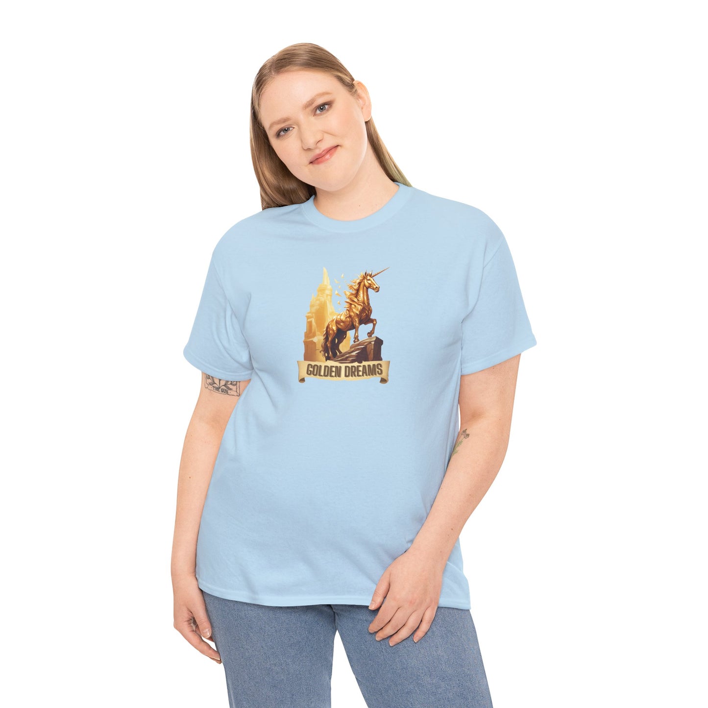 "Golden Dreams" Unicorn | Unisex Shirt