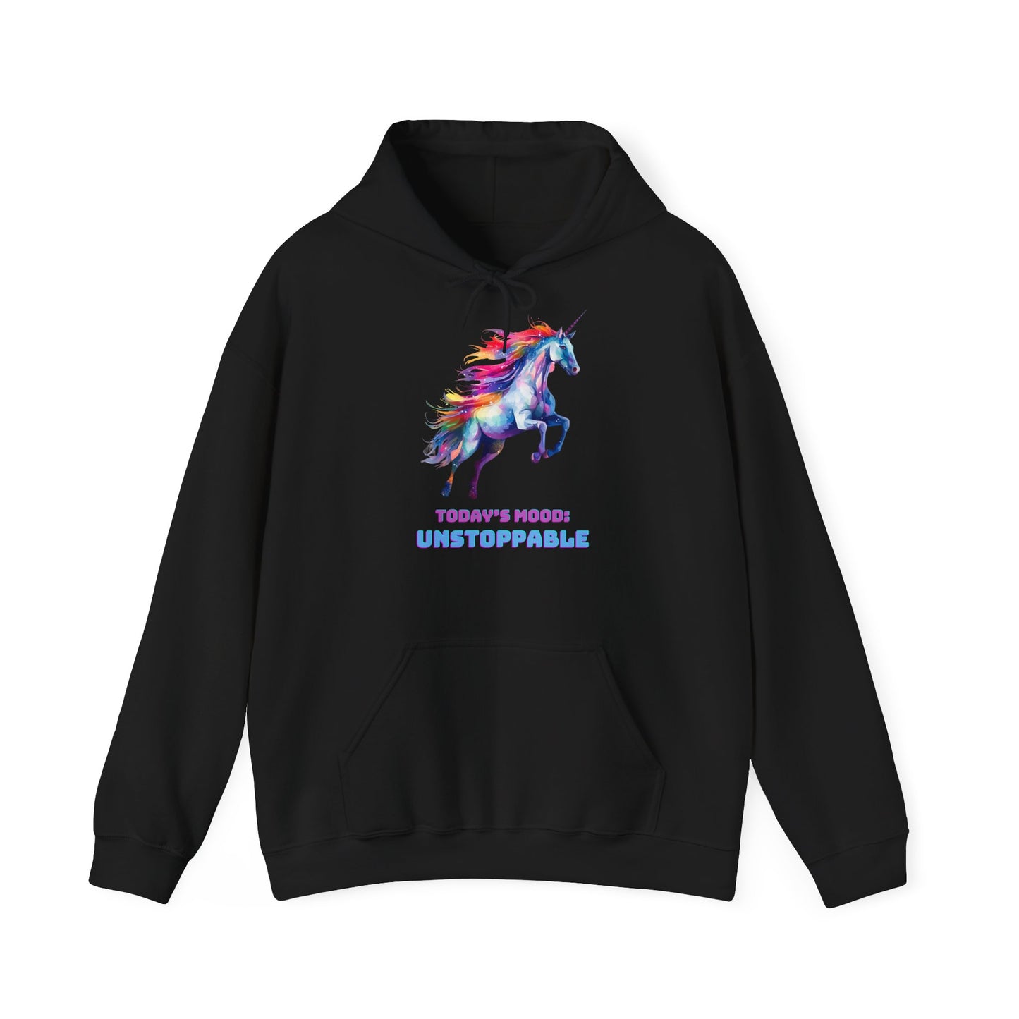 "UNSTOPPABLE" Unicorn | Sweat à capuche Unisexe