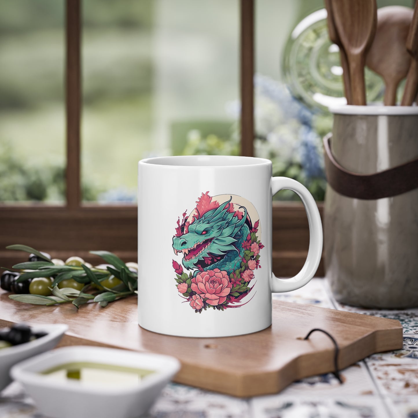 🇪🇺 "Dragon Blossom" | Coffee Cup
