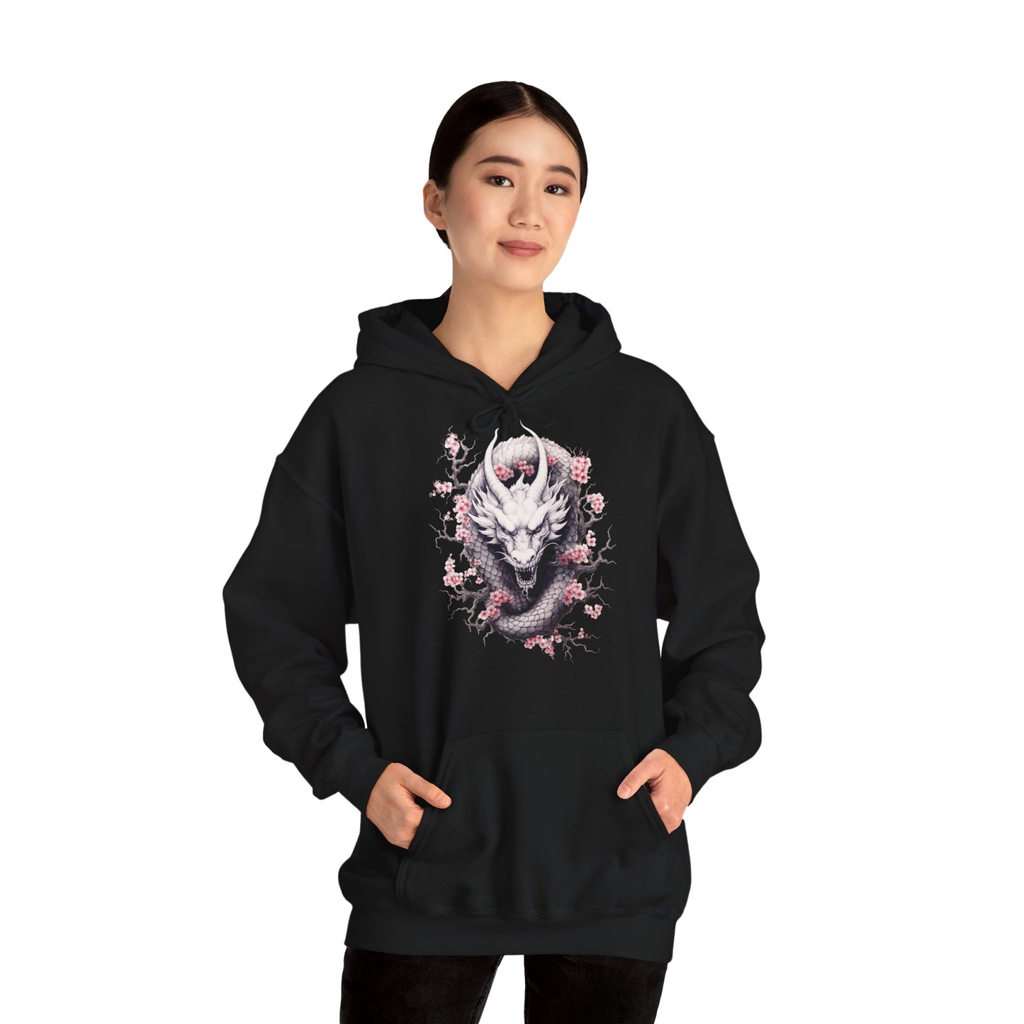 "Sakura Dragon" | Sweat à capuche Unisexe