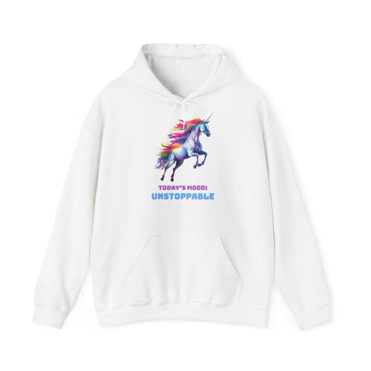 "UNSTOPPABLE" Unicorn | Sweat à capuche Unisexe