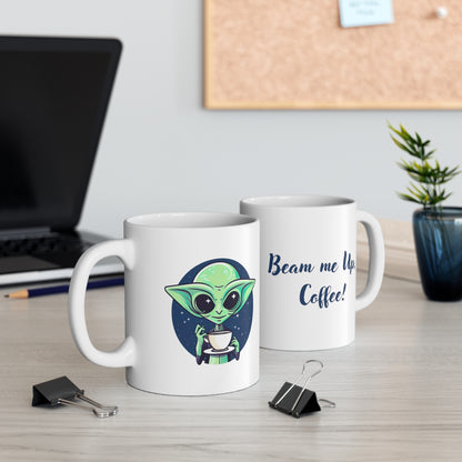 "Alien Beam" | Coffee Mug