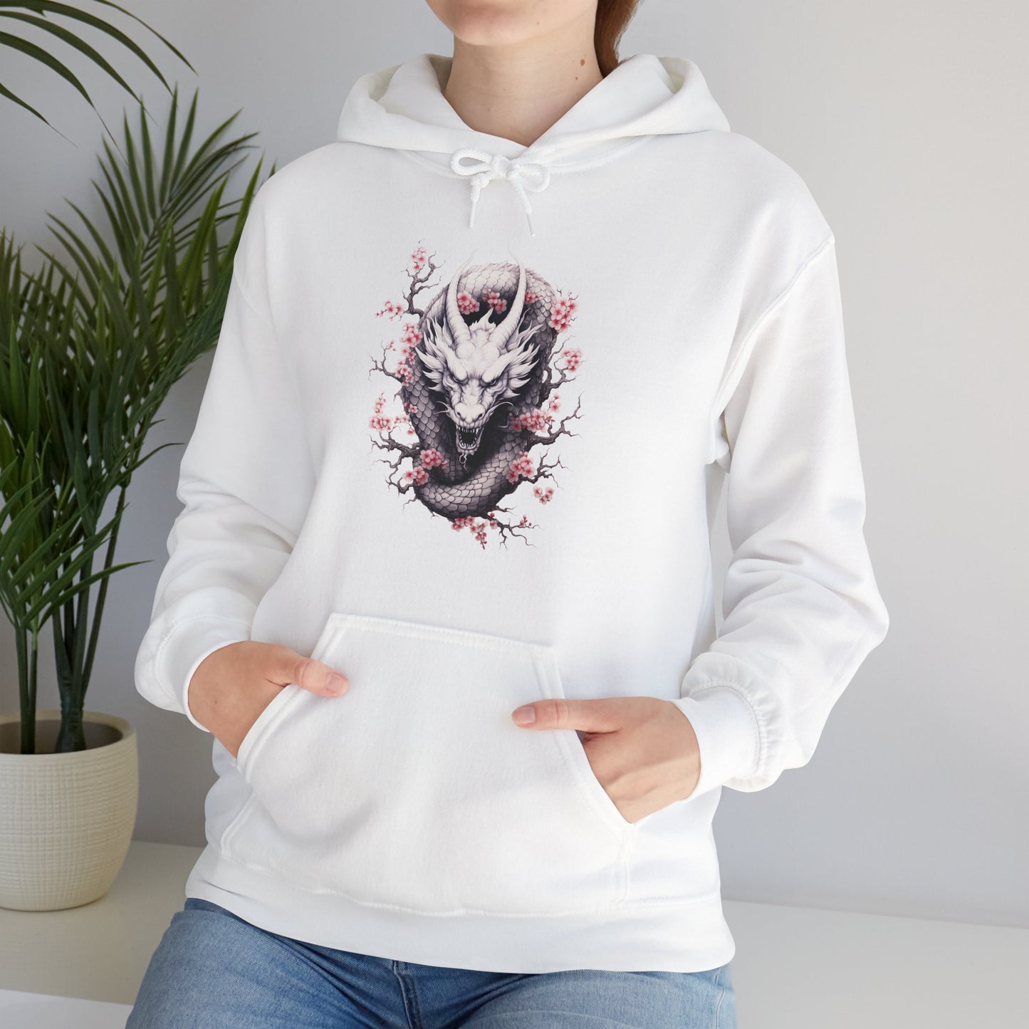 "Sakura Dragon" | Unisex Hoodie