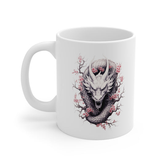 "Sakura Dragon"  | Coffee Mug