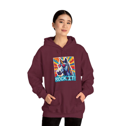 "Rock It!" Unicorn | Unisex Hoodie