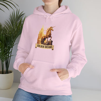 "Golden Dreams" Unicorn | Unisex Hoodie