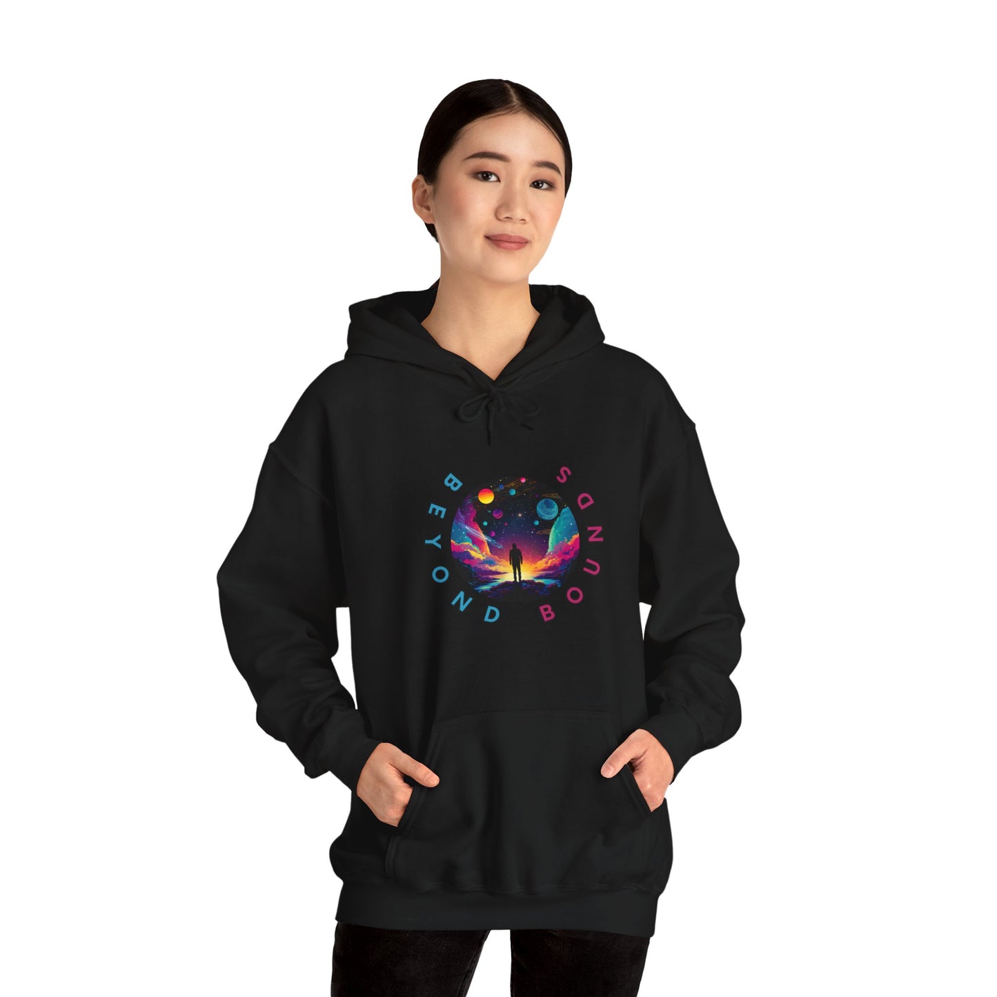 "BEYOND BOUNDS" | Galaxy Unisex Hoodie