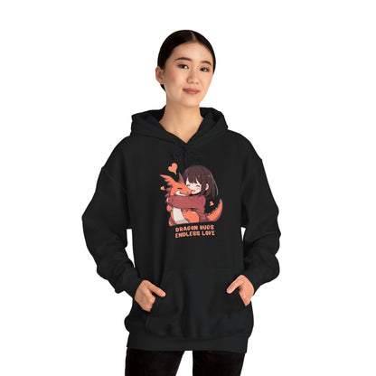 "Dragon Hugs" | Felpa con cappuccio Unisex