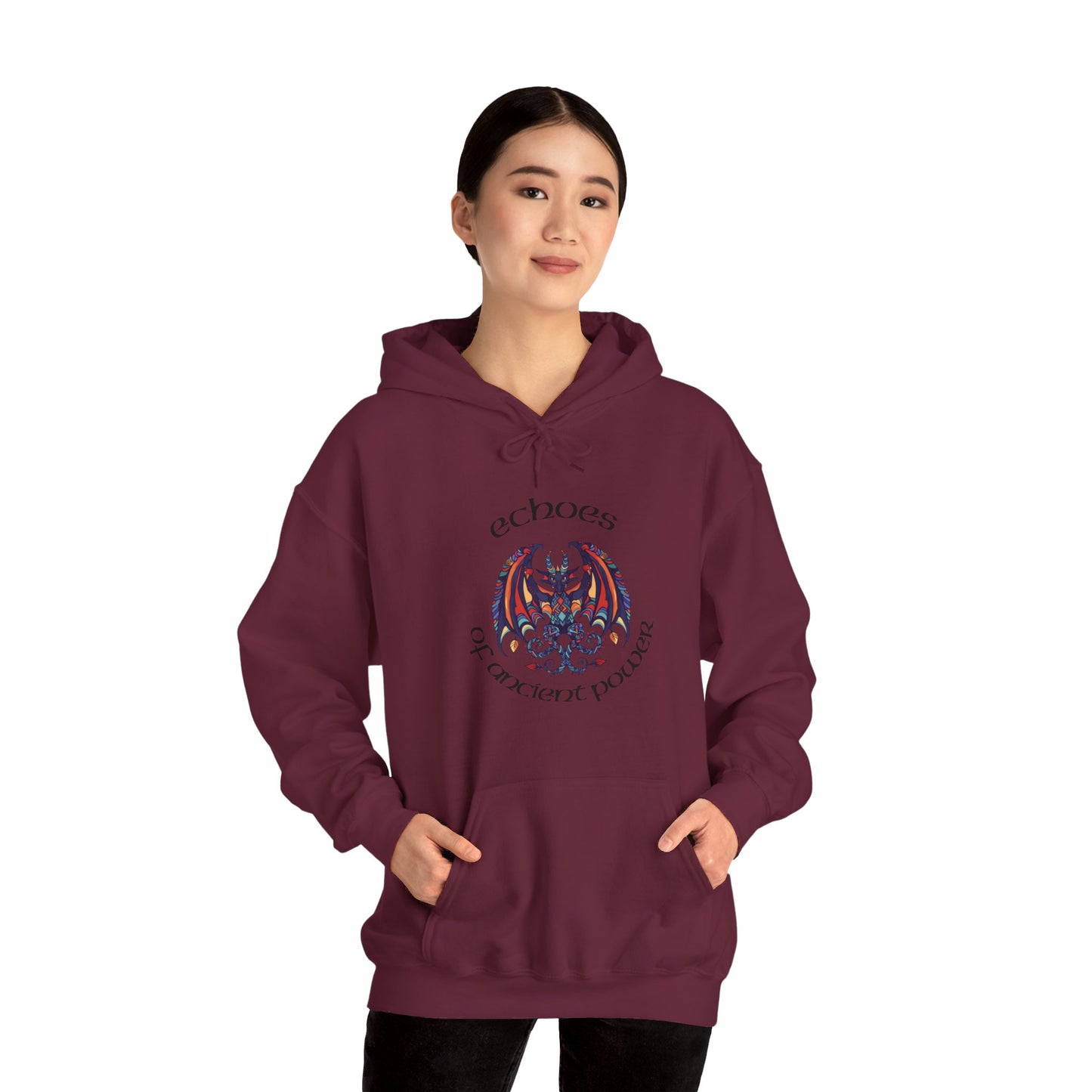 "Ancient Dragon Echoes" | Unisex Hoodie