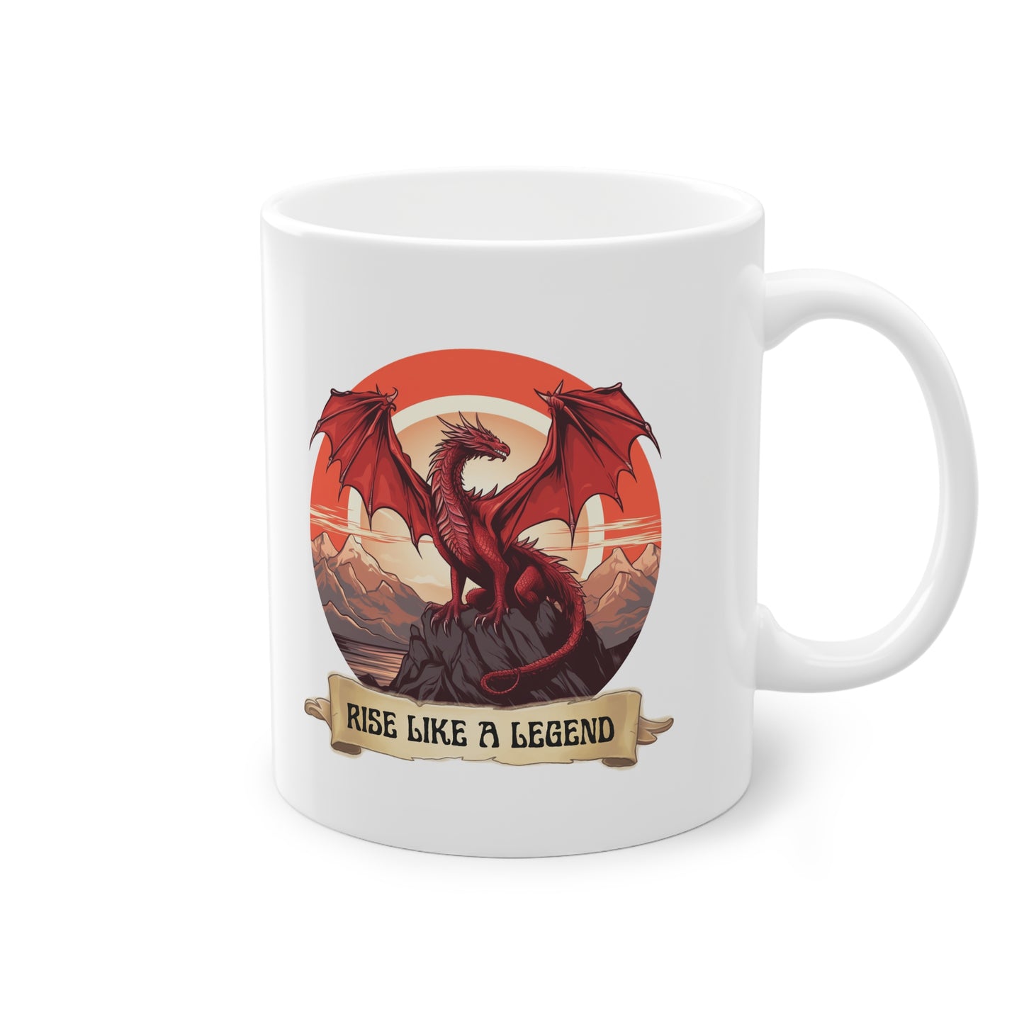 "Dragon Rise" | Tazza da caffè