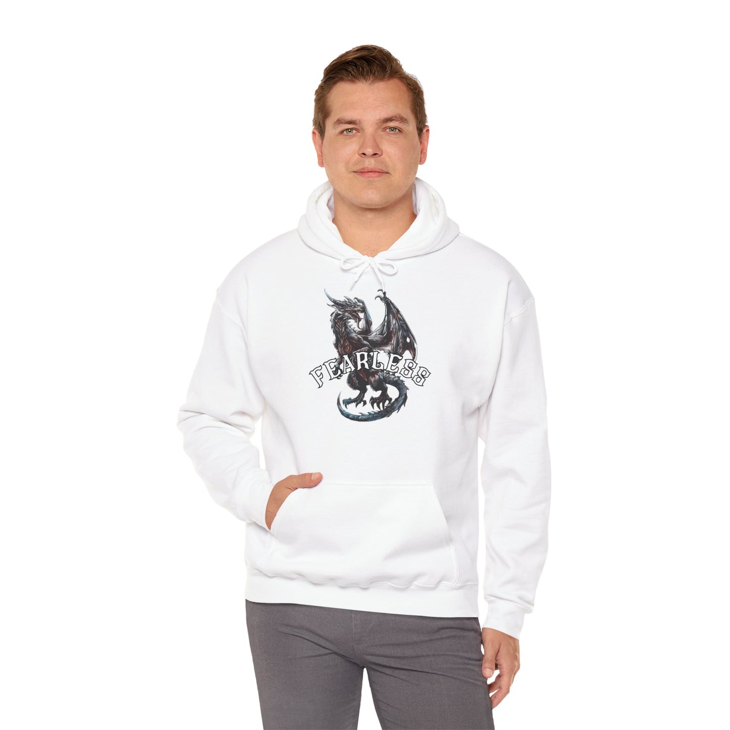 "Fearless" Dragon | Sweat à capuche Unisexe