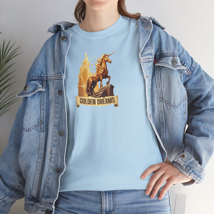 🇪🇺 "Golden Dreams" Unicorn | Unisex T-Shirt