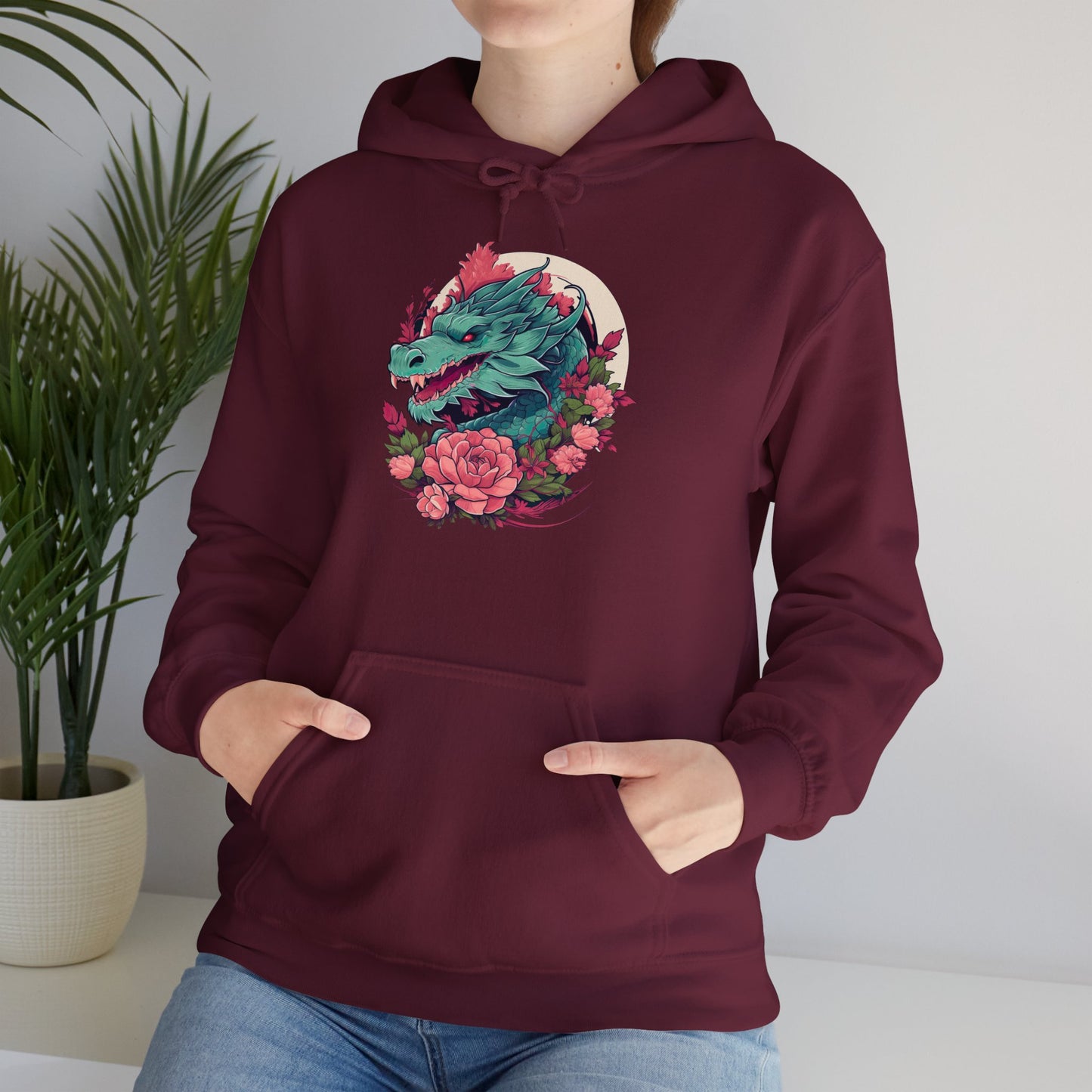 🇪🇺 "Dragon Blossom" | Unisex Hoodie