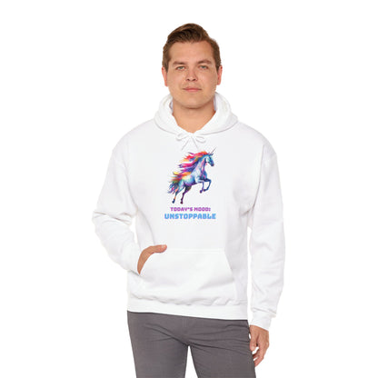 "UNSTOPPABLE" Unicorn | Sweat à capuche Unisexe