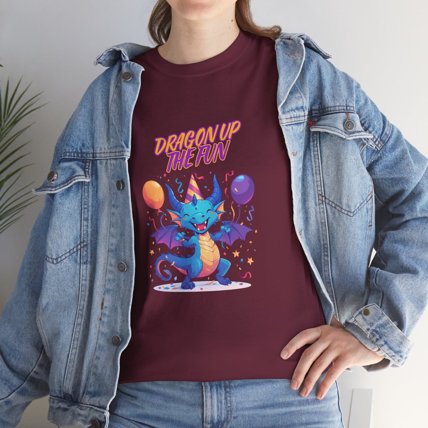 "Birthday Bash Dragon" | Unisex Shirt