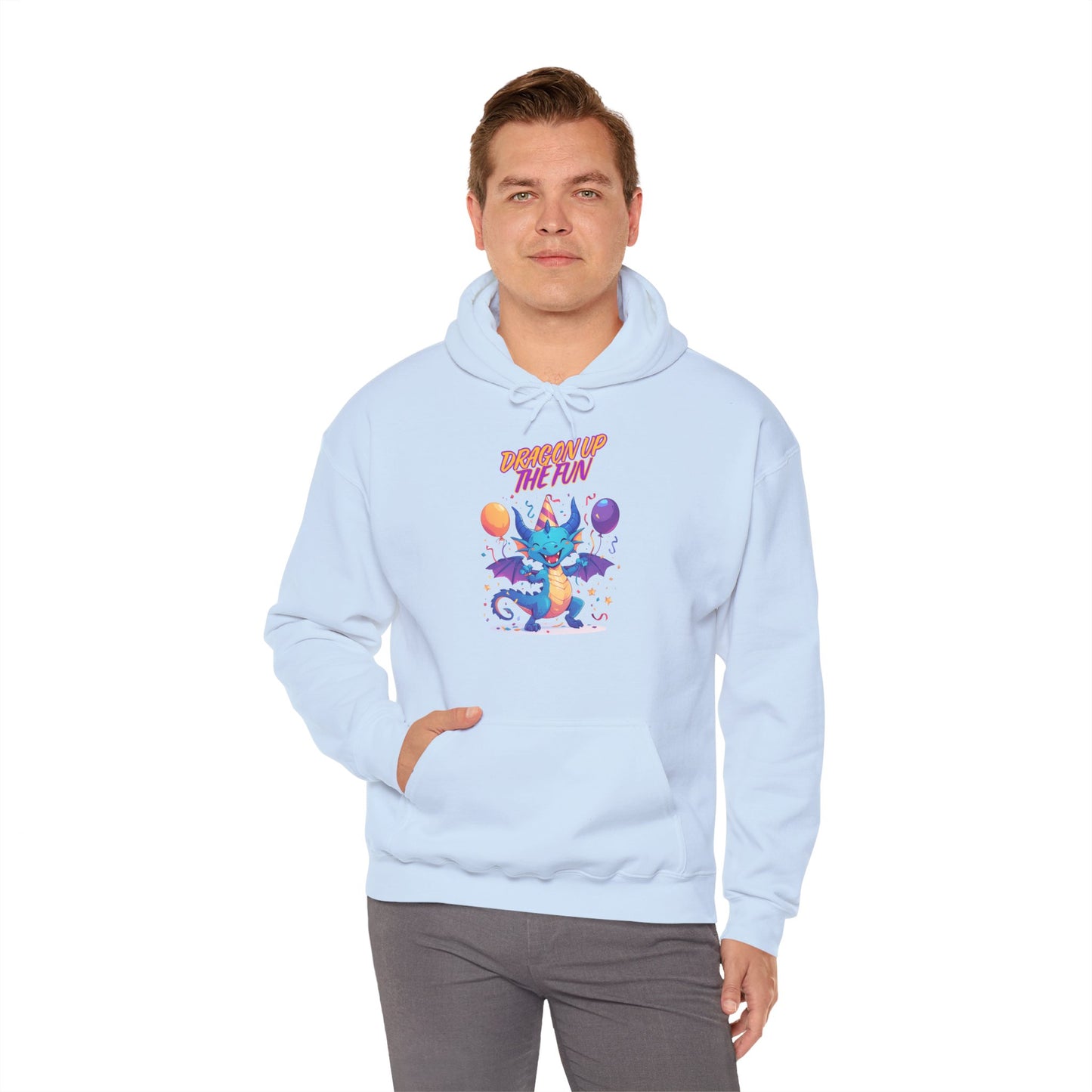 🇪🇺 "Birthday Bash Dragon" | Unisex Hoodie