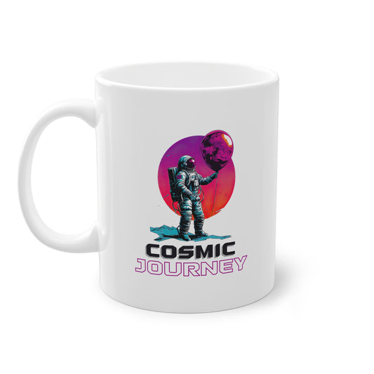 🇪🇺 "Cosmic Journey" Astronaut | Coffee Cup