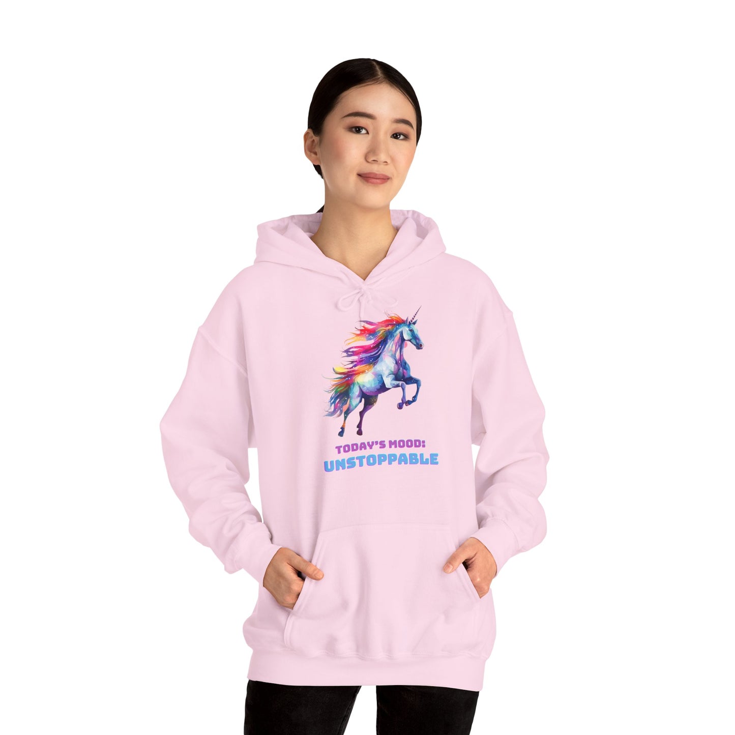"UNSTOPPABLE" Unicorn | Sweat à capuche Unisexe