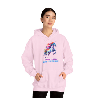 "UNSTOPPABLE" Unicorn | Sweat à capuche Unisexe