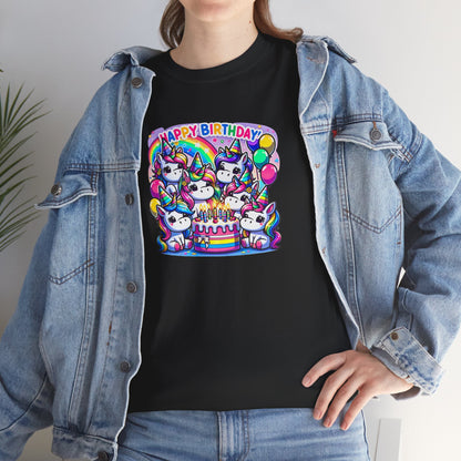 "Unicorn Birthday Party" | Unisex Shirt