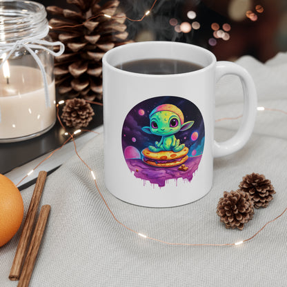 "Sweet Serenety Alien" | Coffee Mug