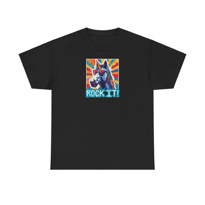 "Rock It!" Unicorn | Maglietta Unisex