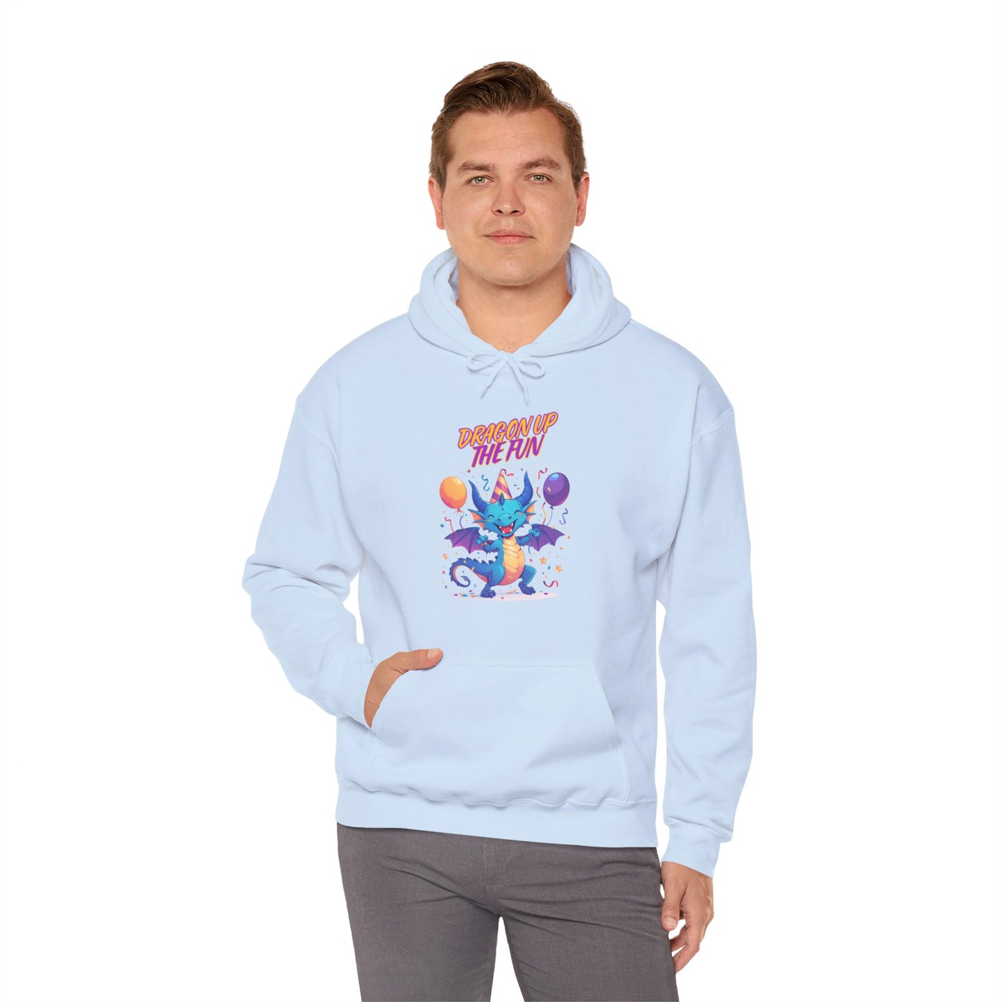 "Birthday Bash Dragon" | Unisex Hoodie