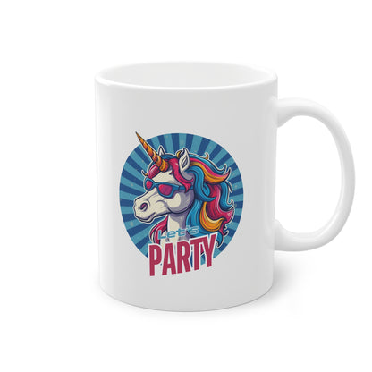 🇪🇺 "Let's Party" Unicorn | Coffee Cup