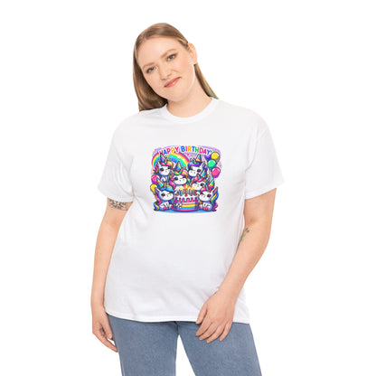 "Unicorn Birthday Party" | Unisex Shirt