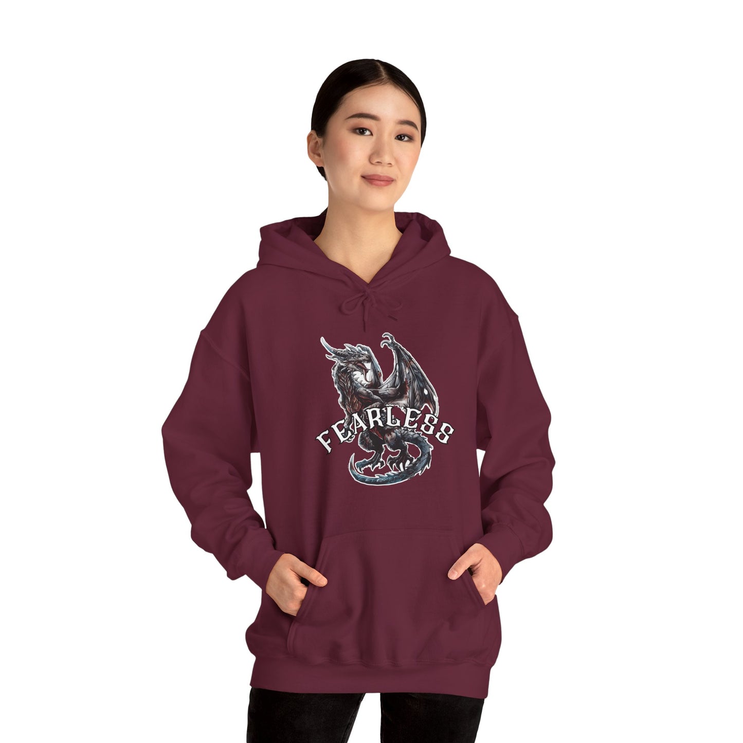 "Fearless" Dragon | Unisex Hoodie