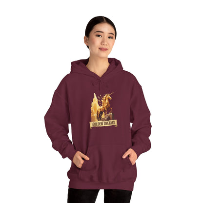 "Golden Dreams" Unicorn | Unisex Hoodie