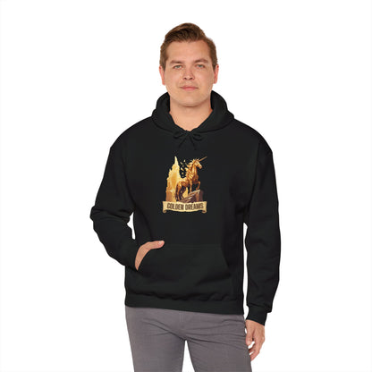 "Golden Dreams" Unicorn | Unisex Hoodie