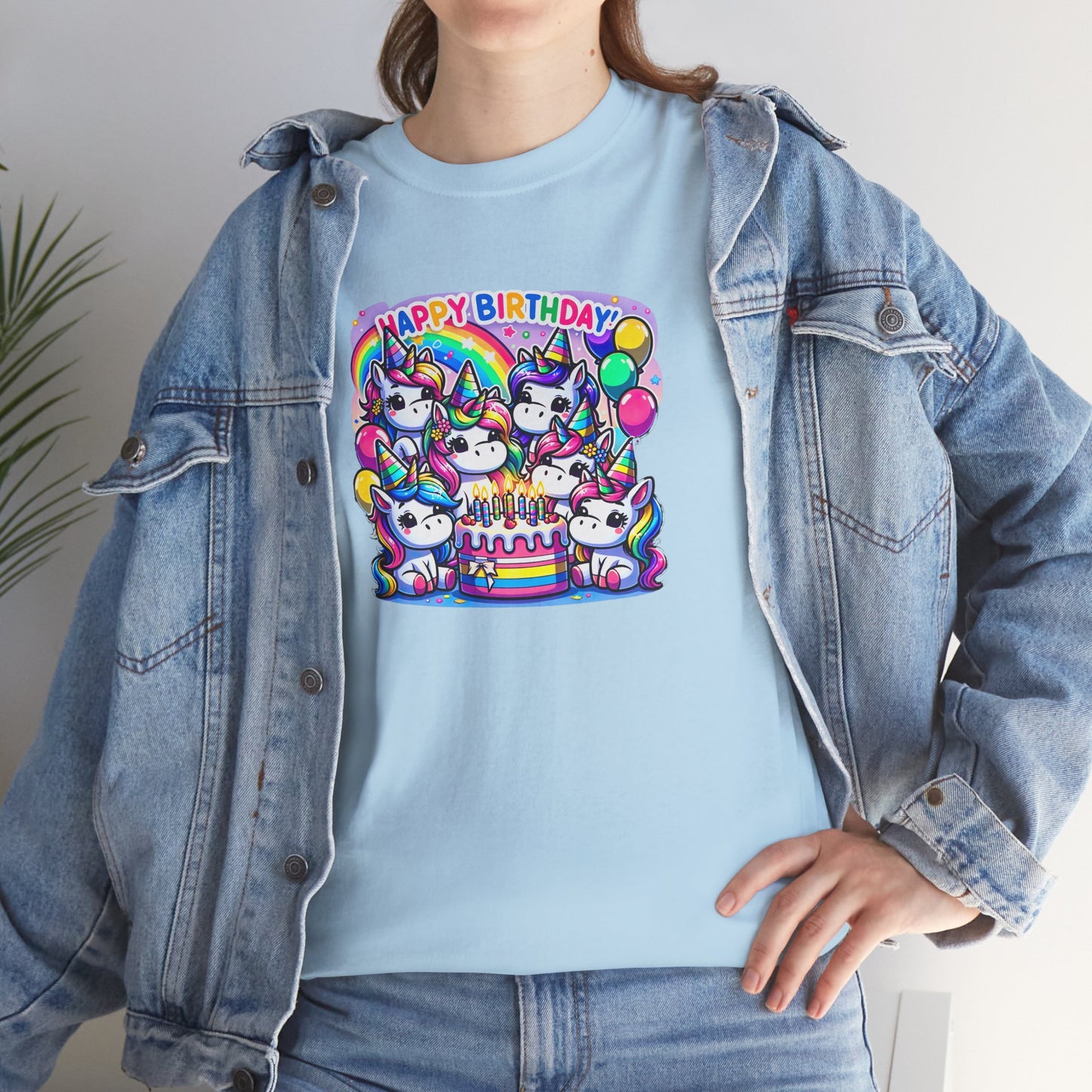 "Unicorn Birthday Party" | Unisex Shirt