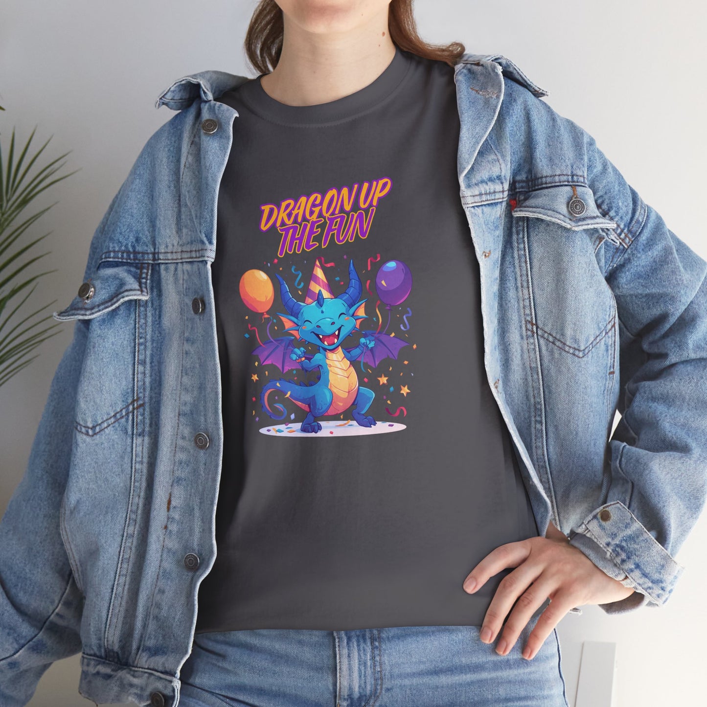 🇪🇺 "Birthday Bash Dragon" | Unisex T-Shirt