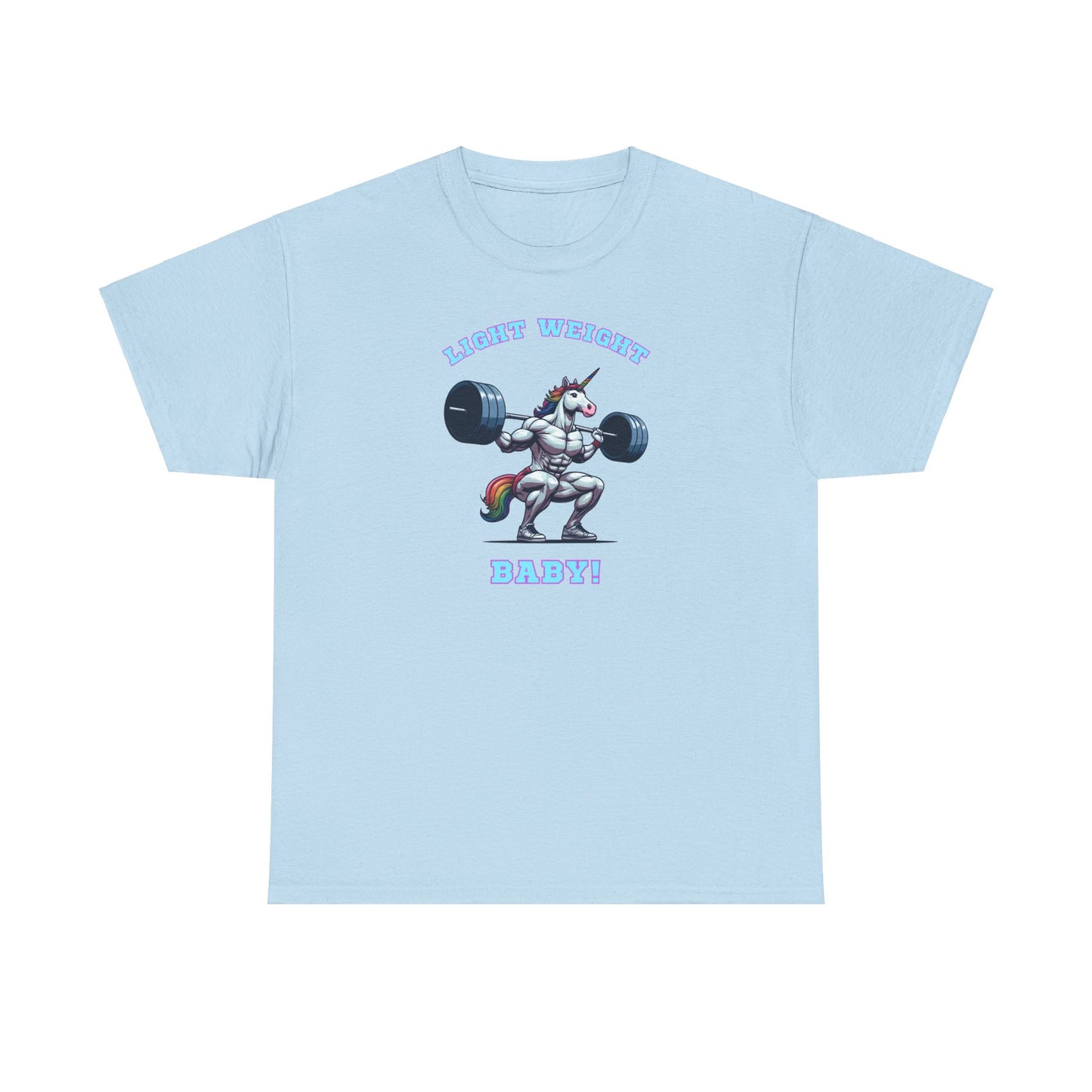 "LIGHT WEIGHT" Unicorn | Maglietta Unisex