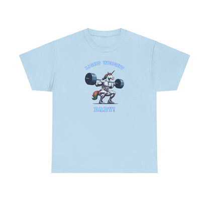 "LIGHT WEIGHT" Unicorn | Maglietta Unisex